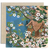 'May Blossom Magic' Greetings Card - Winter's Moon 