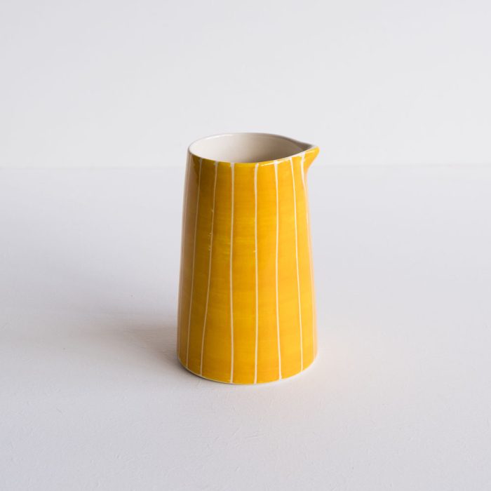 Striped 'Creamer' Jug - Winter's Moon 
