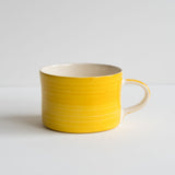 Colourful 'Wash' Mug - Yellow
