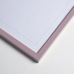Lilac Wooden Picture Frame - Winter's Moon 