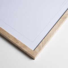 Oak Picture Frame - Winter's Moon 