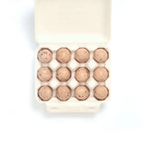 Chocolate Song Thrush Eggs (Box of 12)