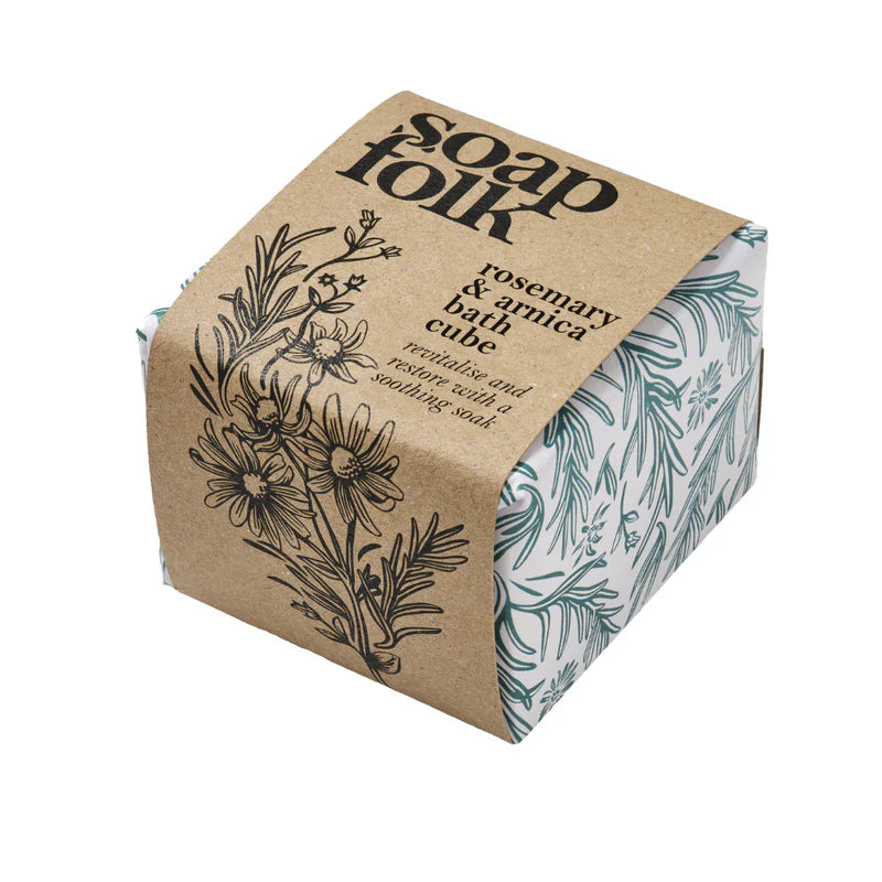 Rosemary & Arnica Bath Cube - Winter's Moon 