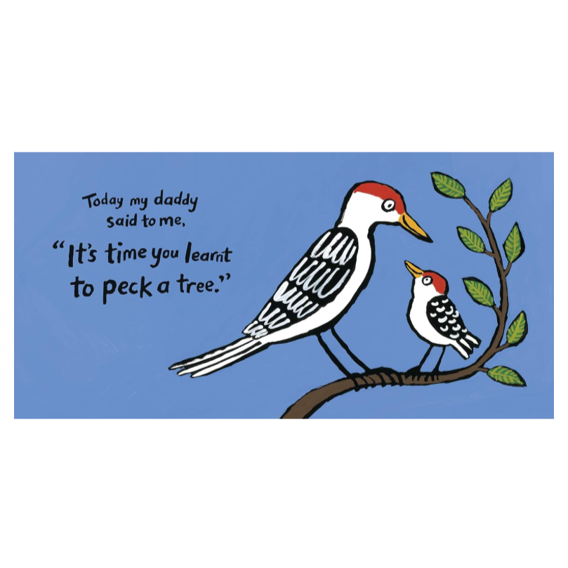'Peck Peck Peck' Book - Winter's Moon 