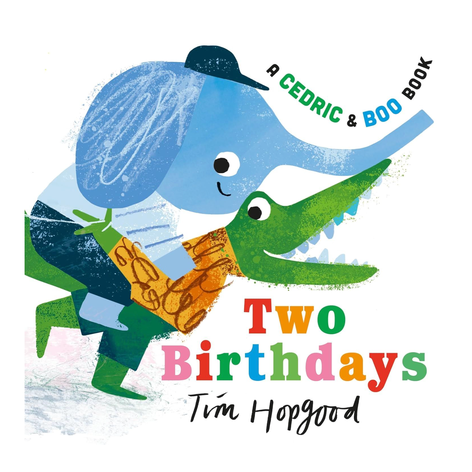 'Cedric and Boo: Two Birthdays' Kids Board Book - Winter's Moon 