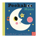 bookspeed - peakaboo moon kids slider book - winter's moon