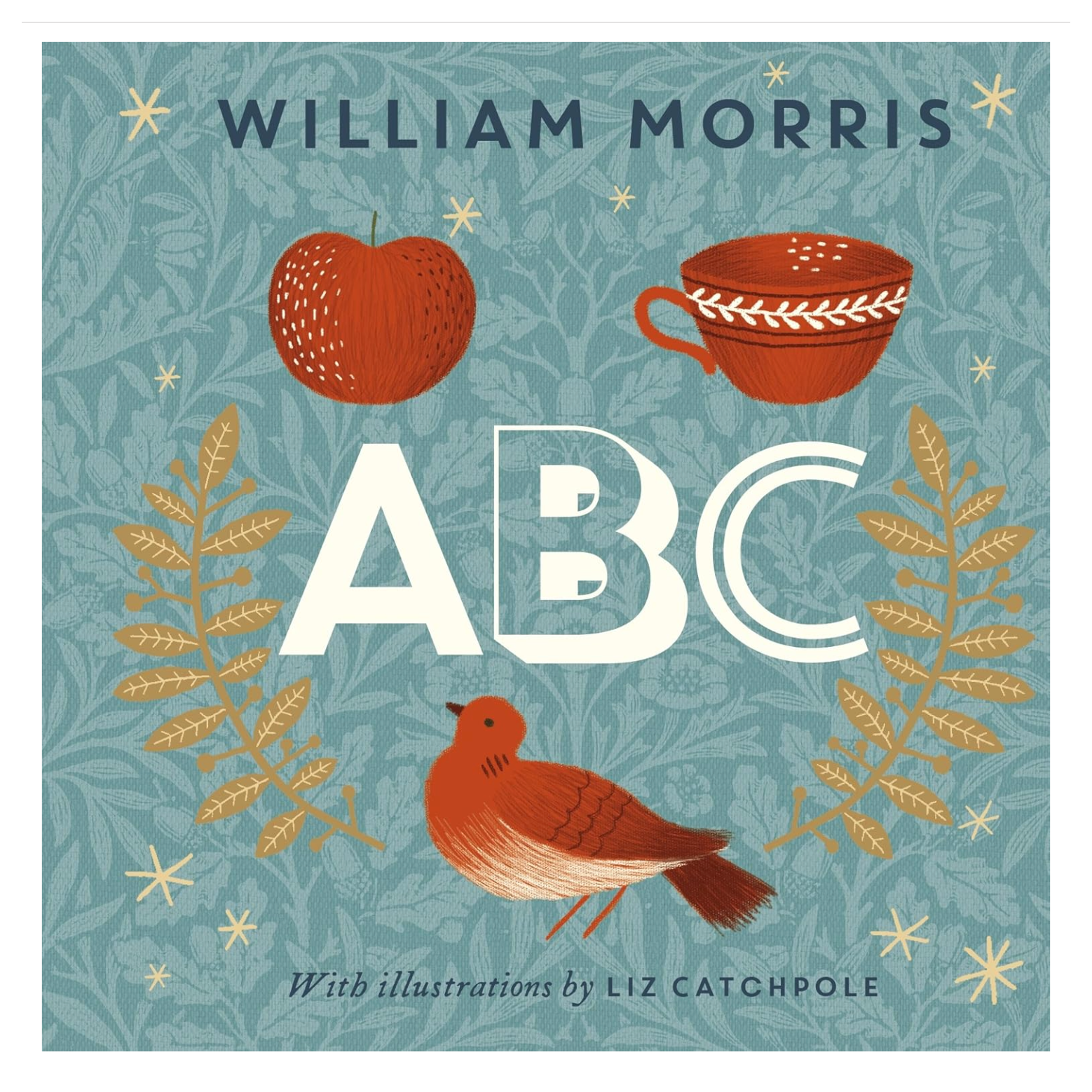 bookspeed - william morris kids abc board book cover - winter's moon