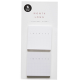 stone marketing - month long post-it note -winter's moon