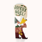 'Christmas Grandad Elf' Stand-Up Christmas Card