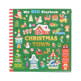 gardners - my big playbook kids christmas town book cover - winter's moon