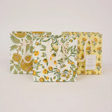 Block Printed Luxury Gift Bags - Small (Sunshine) - Winter's Moon 