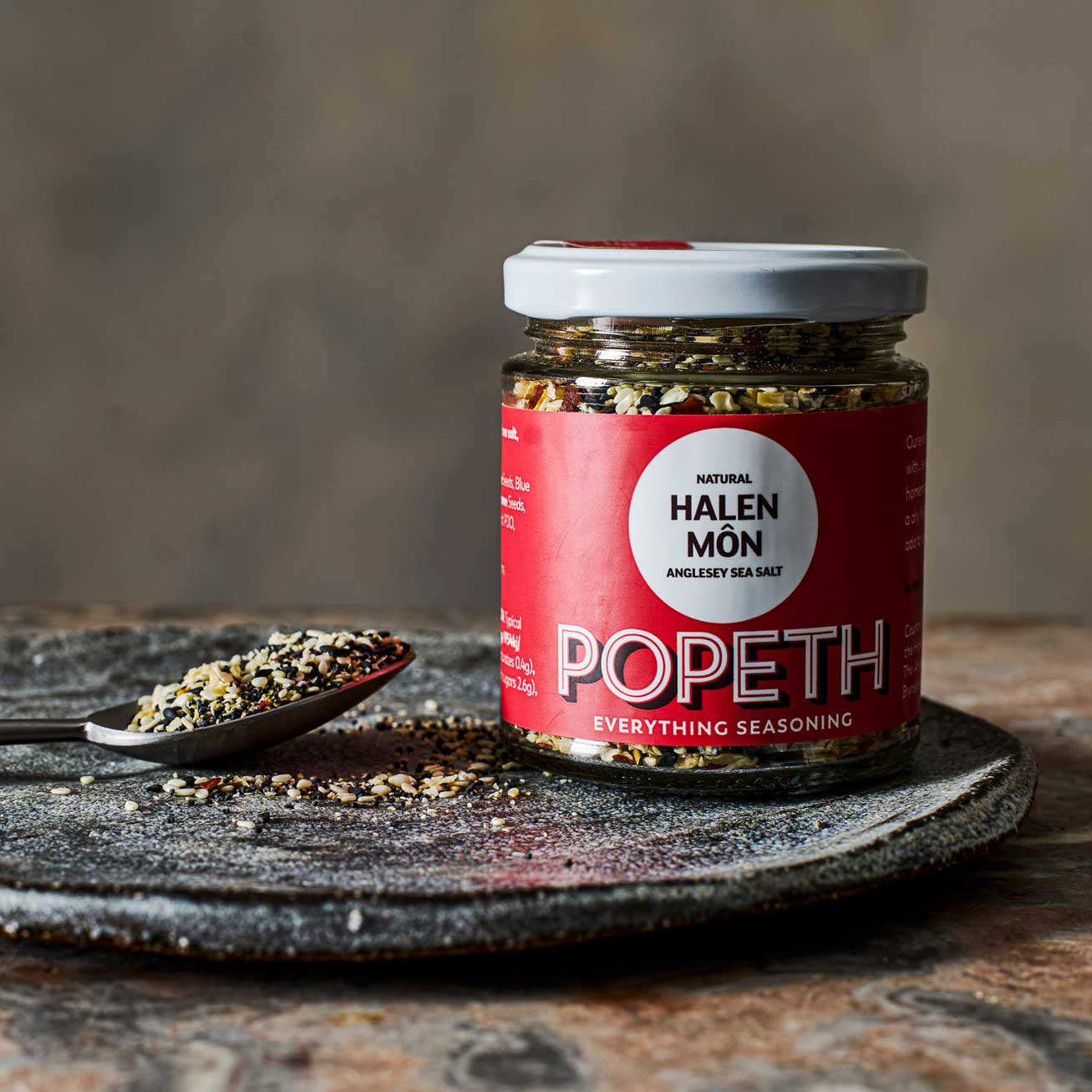 Anglesey Sea Salt Halen Môn - Popeth Everything Seasoning - Winter's Moon 