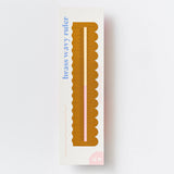 Wavy Brass Ruler