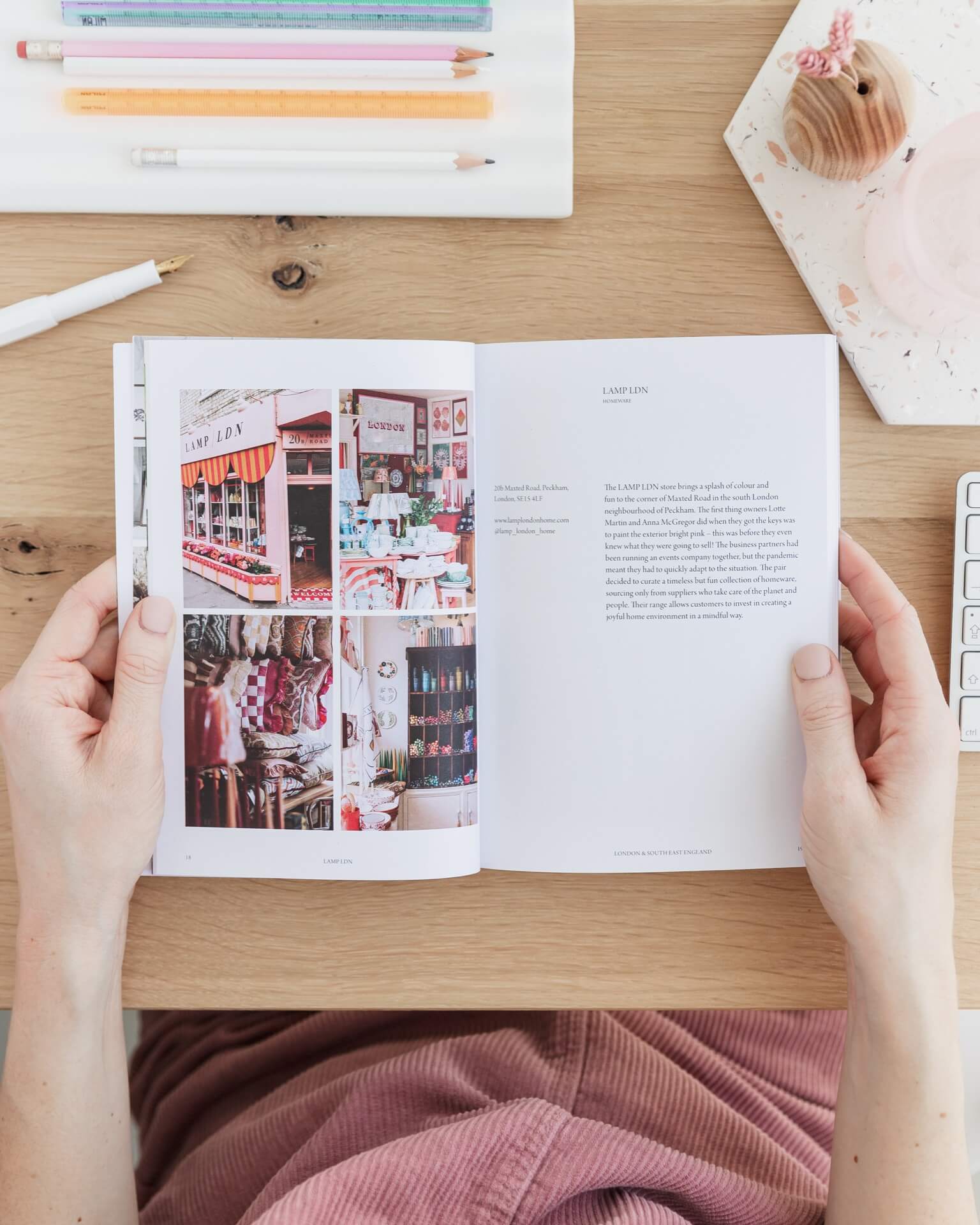 91 Magazine - 'Places to Shop' Guidebook - Winter's Moon 