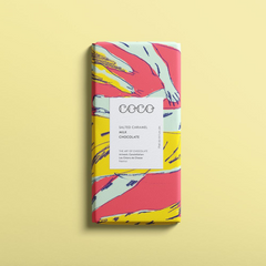 Luxury Artisan Chocolate Bar - Winter's Moon 
