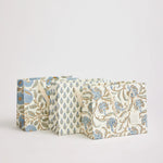 Block Printed Luxury Gift Bags - Medium (Bluestone) - Winter's Moon 
