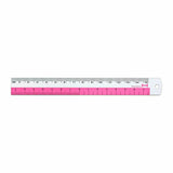 stone marketing - penco hightide aluminium ruler in pink - winter's moon