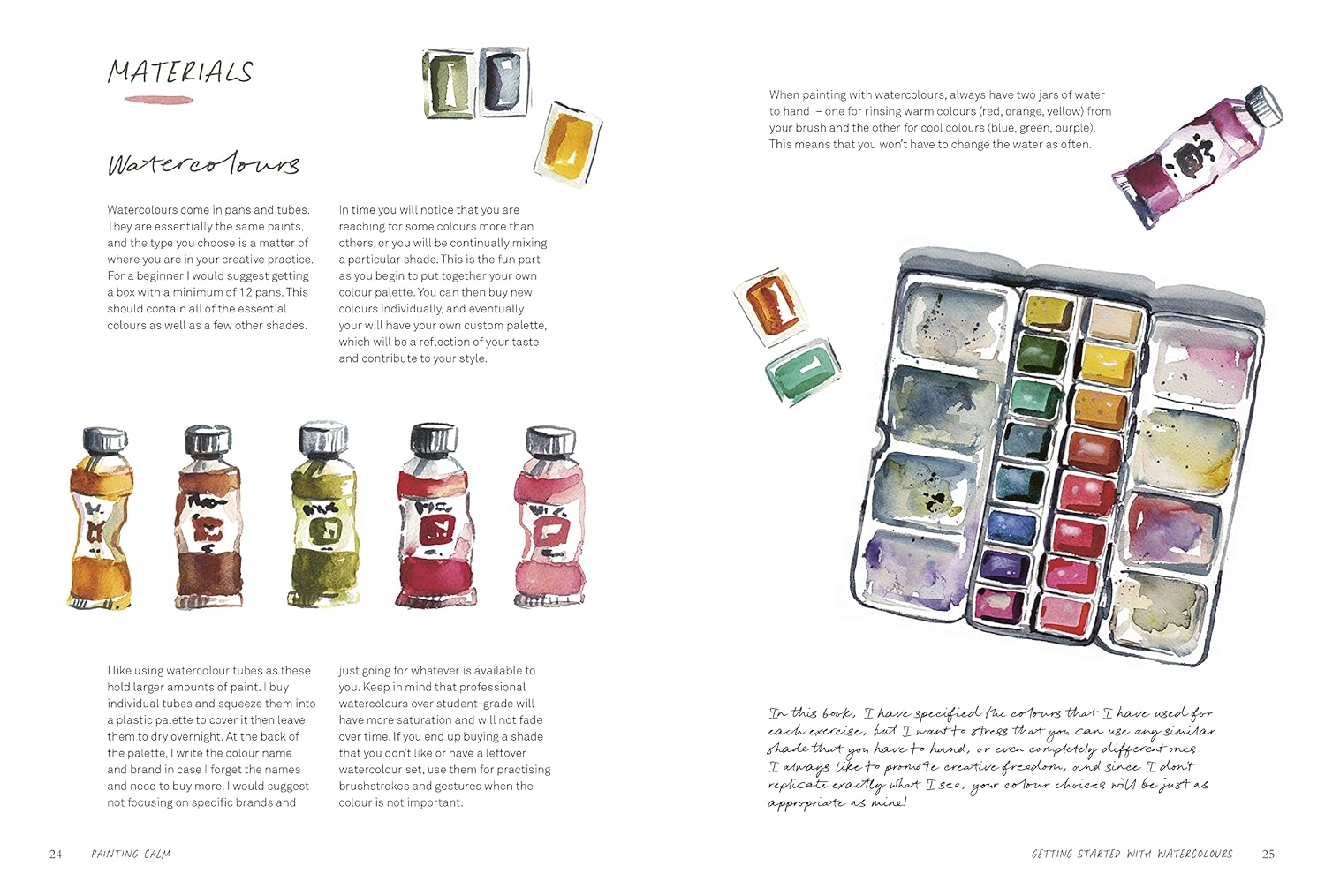 'Painting Calm' Book - Winter's Moon 