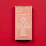 Piccolo Seeds - Sweet Love Flowers Collection box on red background - Winter's Moon