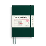 Leuchtturm1917 Weekly Planner & Notebook 2027 - A5 Softcover