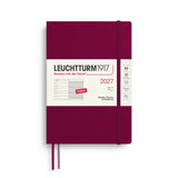 Leuchtturm1917 Weekly Planner & Notebook 2027 - A5 Softcover