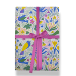 ‘Spring Pattern’ Wrapping Paper - Winter's Moon 