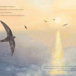 bookspeed - super swifts kids book spread - winter's moon