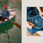 bookspeed - threads embroidery book inner spread - winter's moon
