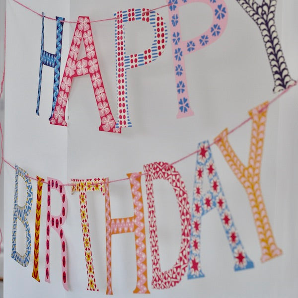 Birthday Banner Kit by Cambridge Imprint | Winter's Moon