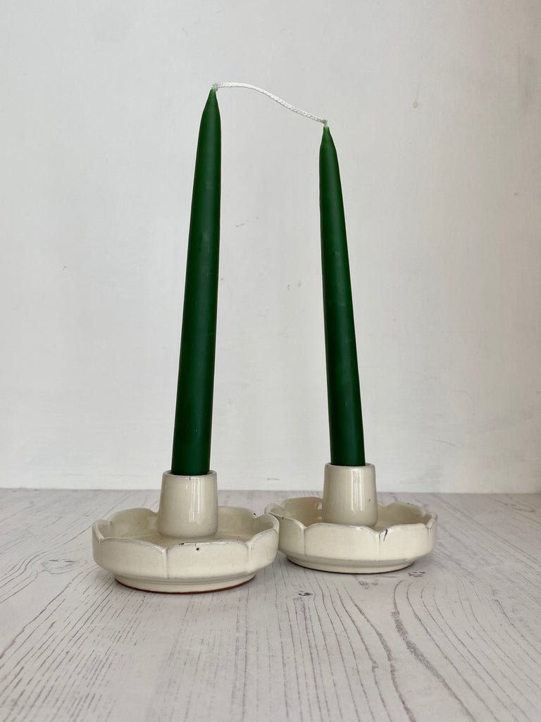 Pair of Standard Tapered Candles - Winter's Moon 