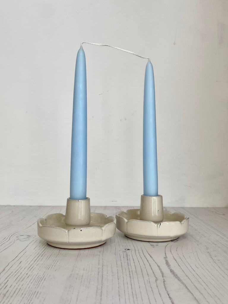 Pair of Standard Tapered Candles - Winter's Moon 