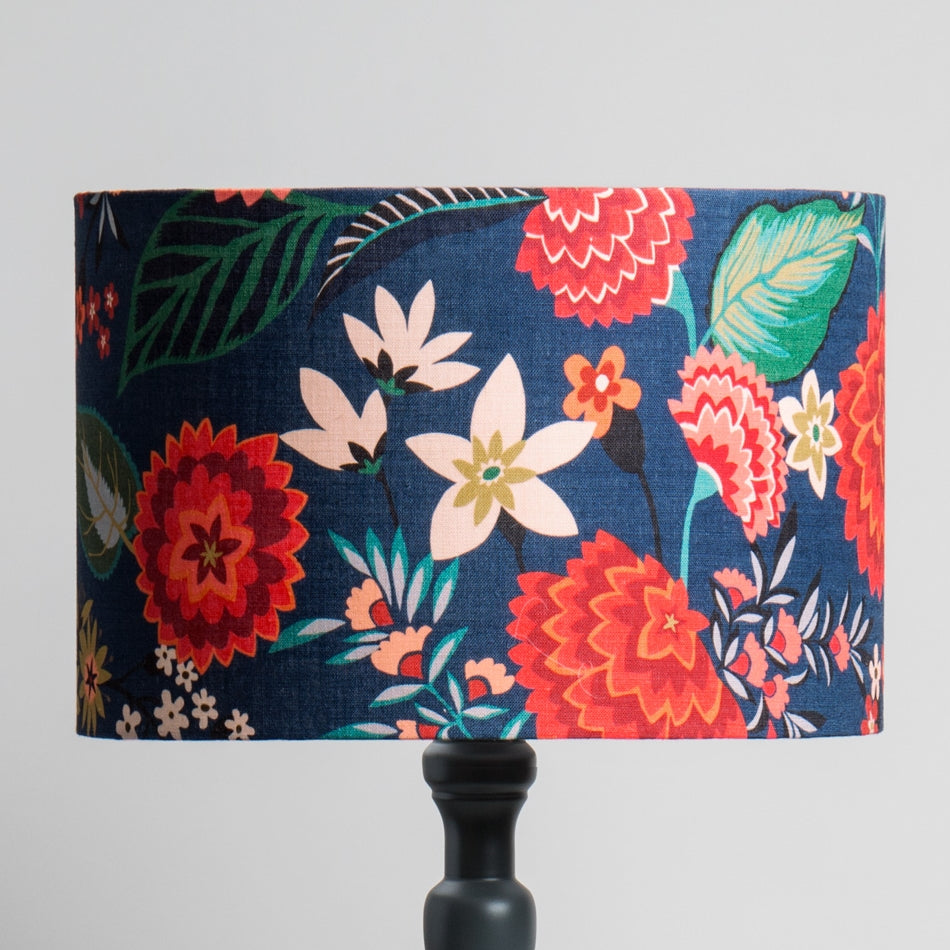 Large Lampshade in Carnation - Winter's Moon 
