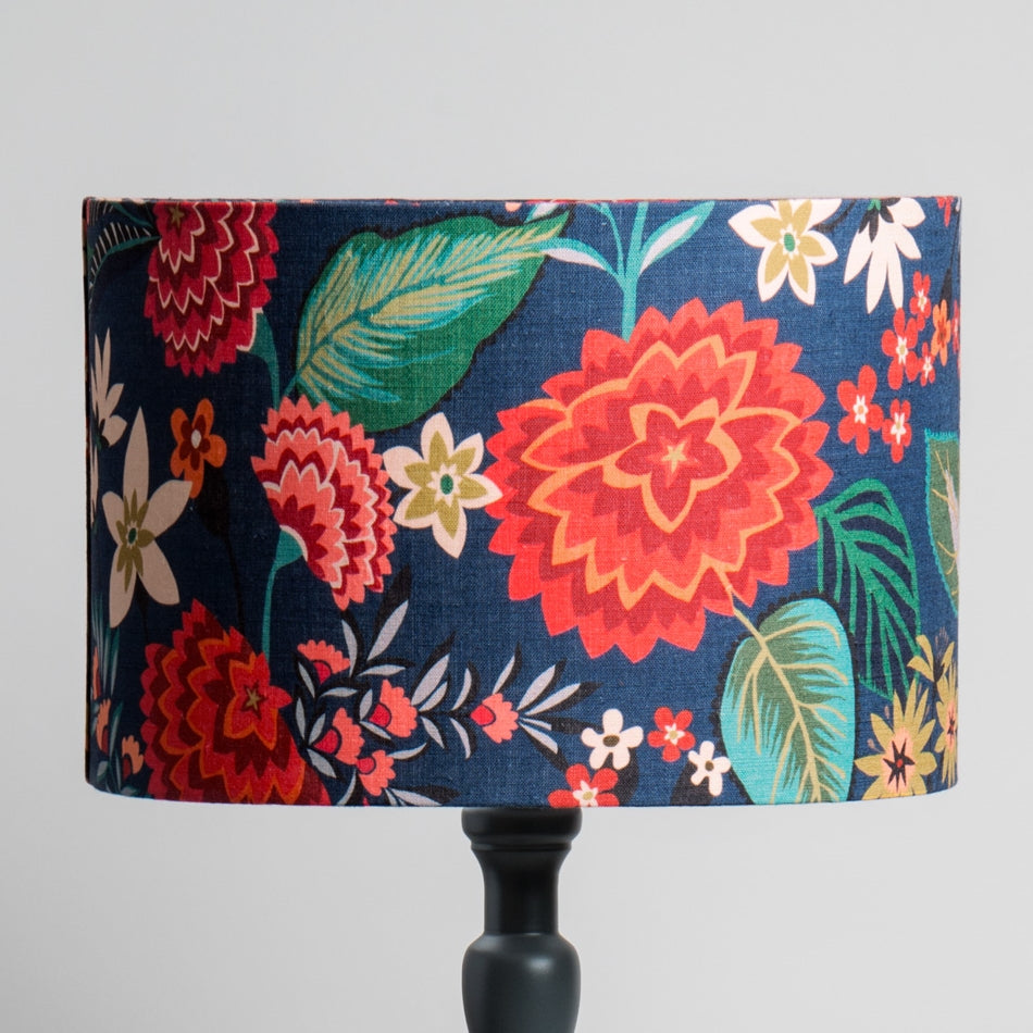 Large Lampshade in Carnation - Winter's Moon 