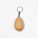 Oak Beehive Keyring - Winter's Moon 
