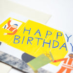 'Bin Lorry' Happy Birthday Greetings Card - Winter's Moon 