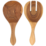 Wooden olive salad servers - Winter's Moon