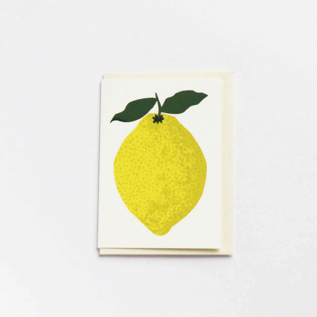 Little Lemon' Greetings Card - Winter's Moon 
