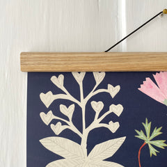 Oak Poster Hanger - Various Sizes - Winter's Moon 