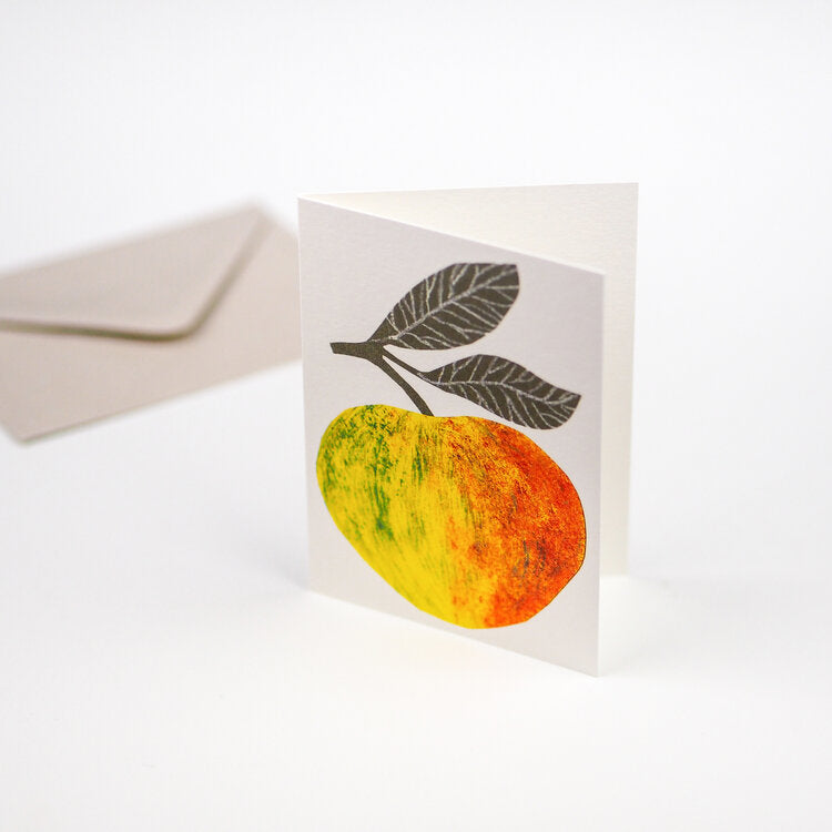 'Little Apple' Greetings Card - Winter's Moon 