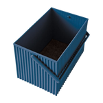 Medium Japanese Storage Box - Winter's Moon 