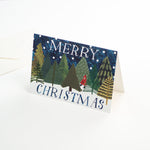 'Winter Woodland' Greetings Card - Winter's Moon 